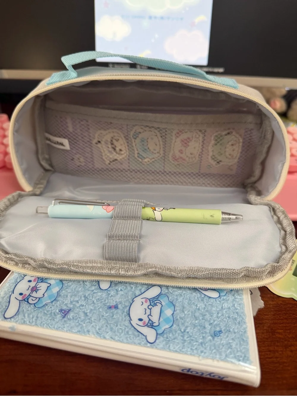 Cinnamoroll Blue Pencil Case